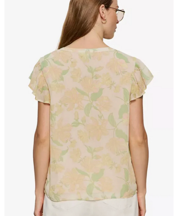 Free Spirited Ruffle Blouse
