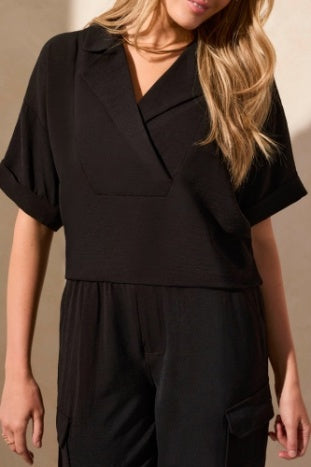 Flowy Pop Over Blouse