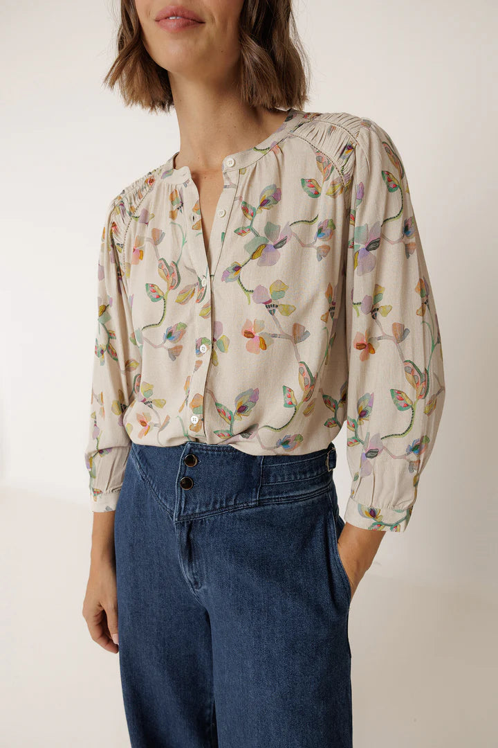 Ruched Detail Blouse