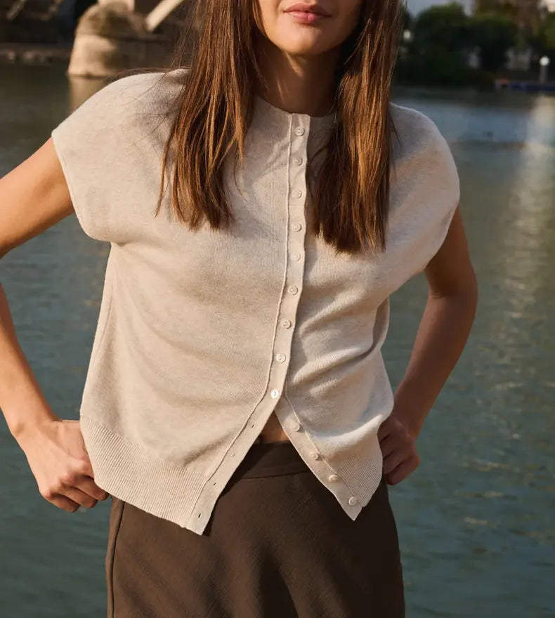 Short Sleeve Cardigan