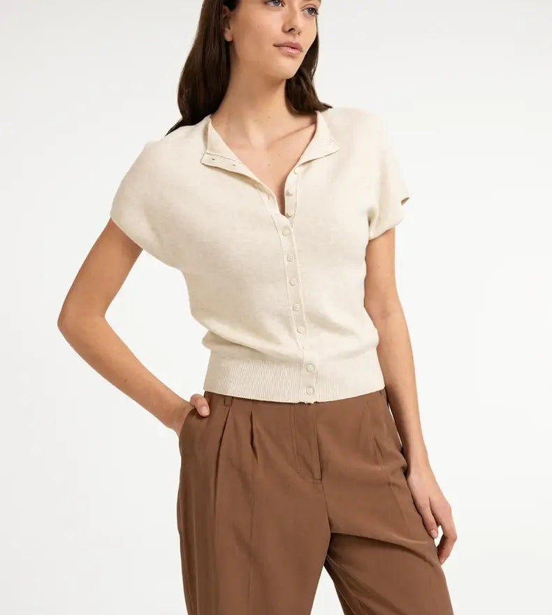 Short Sleeve Cardigan